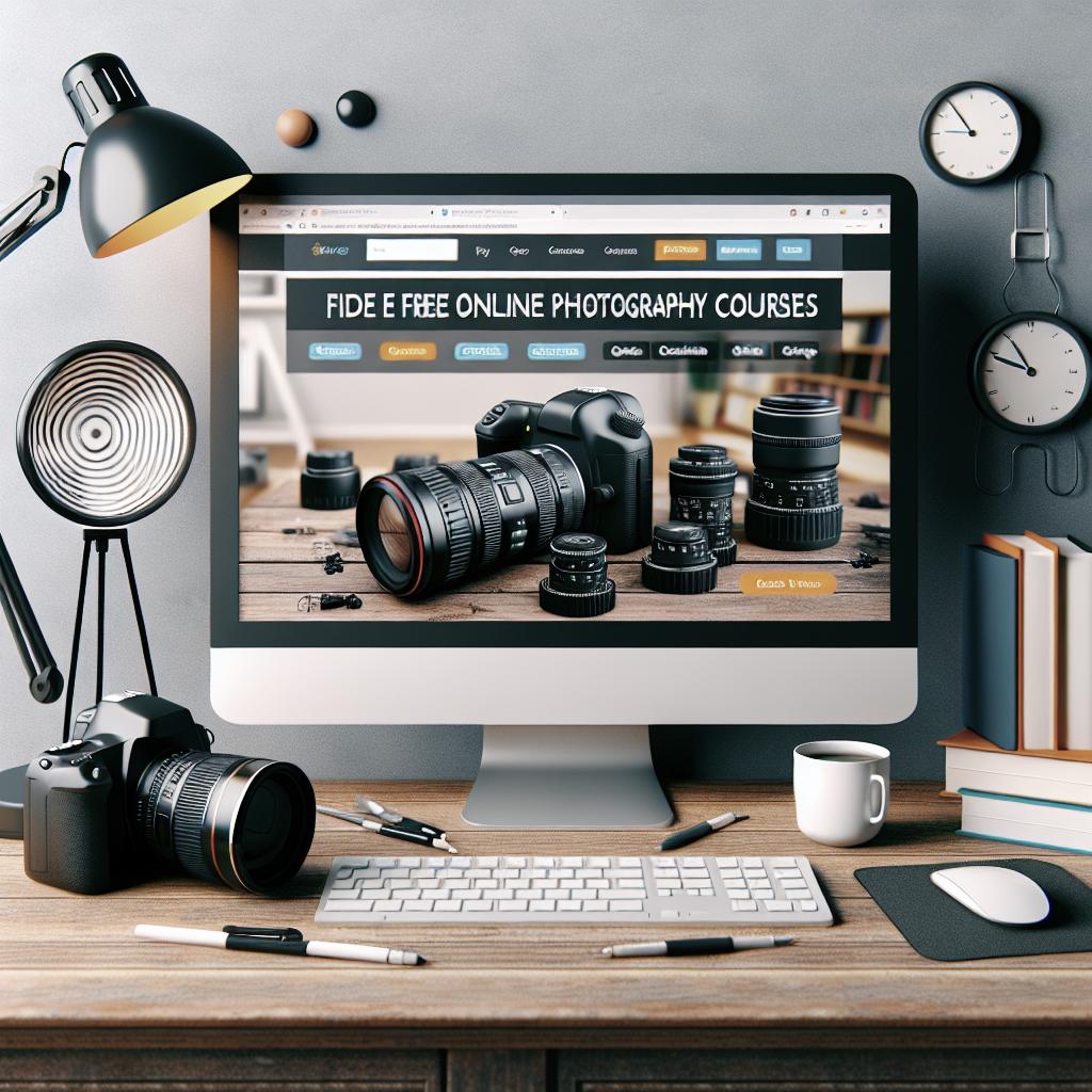 Top Resources for Free Online Photography Courses